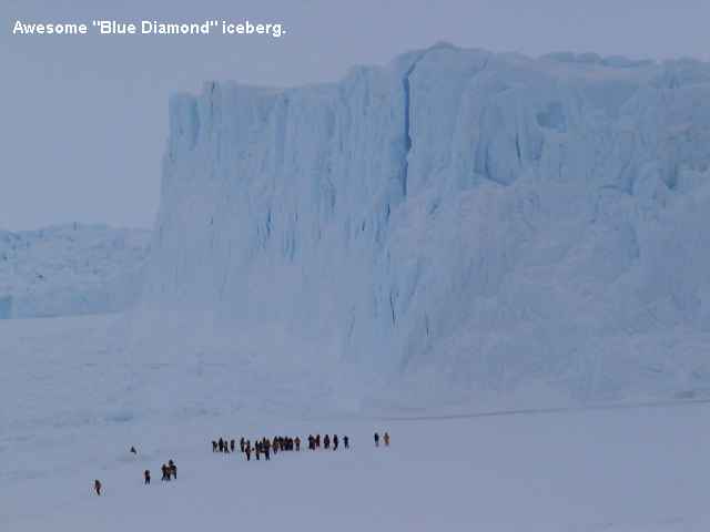 blue diamond iceberg