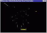 web3D with 3Space for animated 3D shooting stars